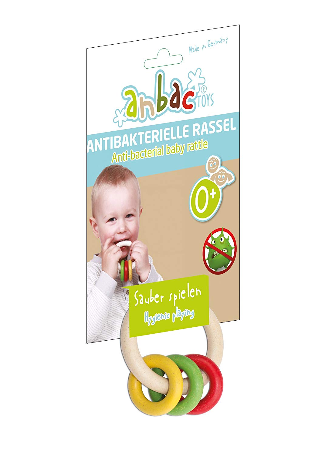 Anti Bacterial Rattle Ring Bunt