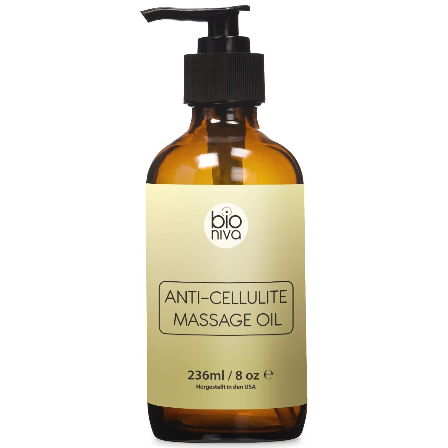 Anti-cellulite oil – firming natural ingredients against stretch marks and cellulite 236 ml