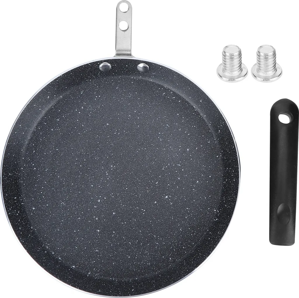 Fokelyi Non-stick frying pan for induction hobs, suitable for breakfast, pancakes, eggs and pizza (8 inch, medium size)