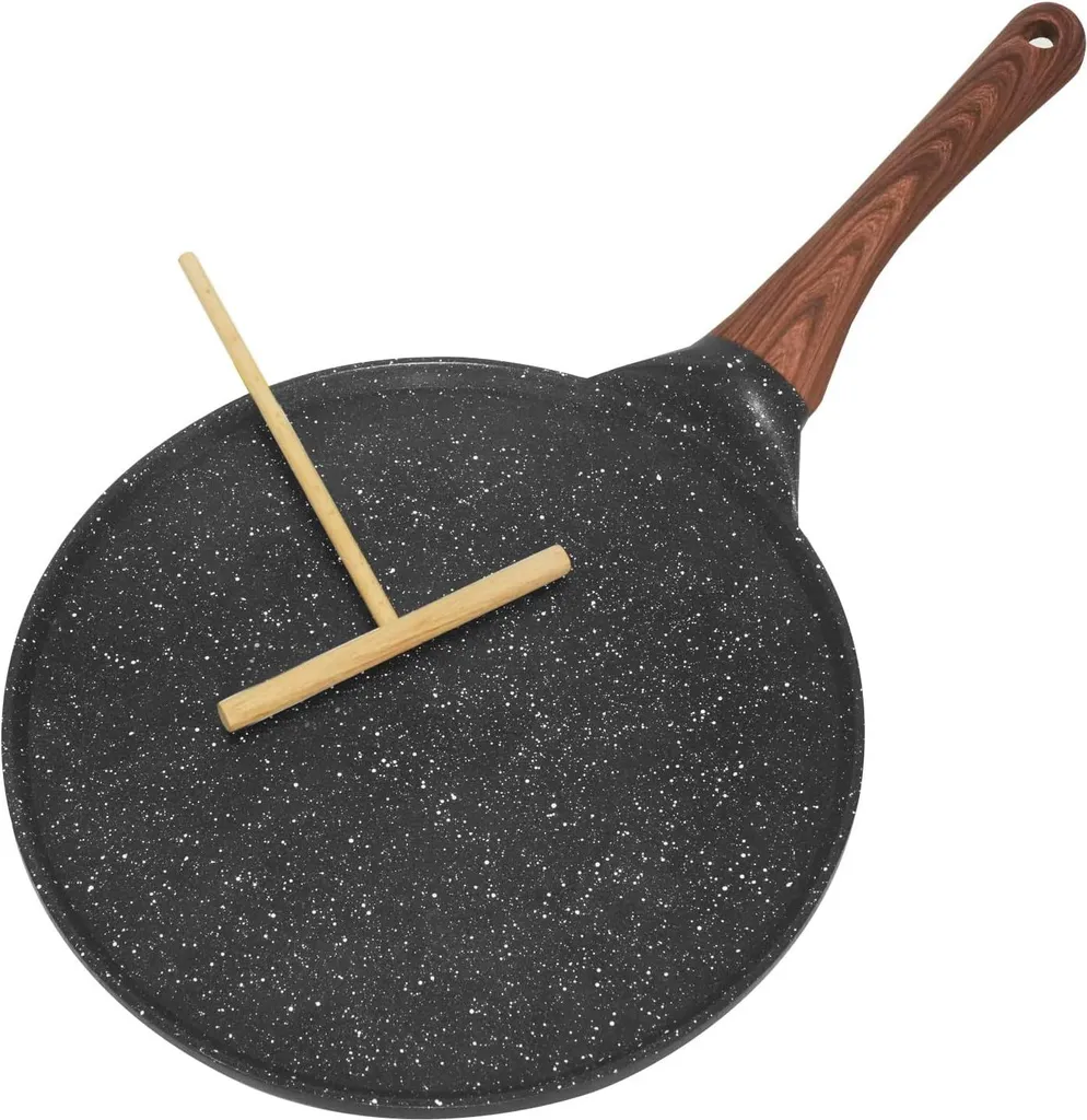 Markenlos Non-stick pancake pan - Healthy cooking - 1 piece - Heat resistant