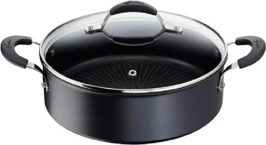 Non-stick frying pan + lid 26 cm black Lagostina 012165031826