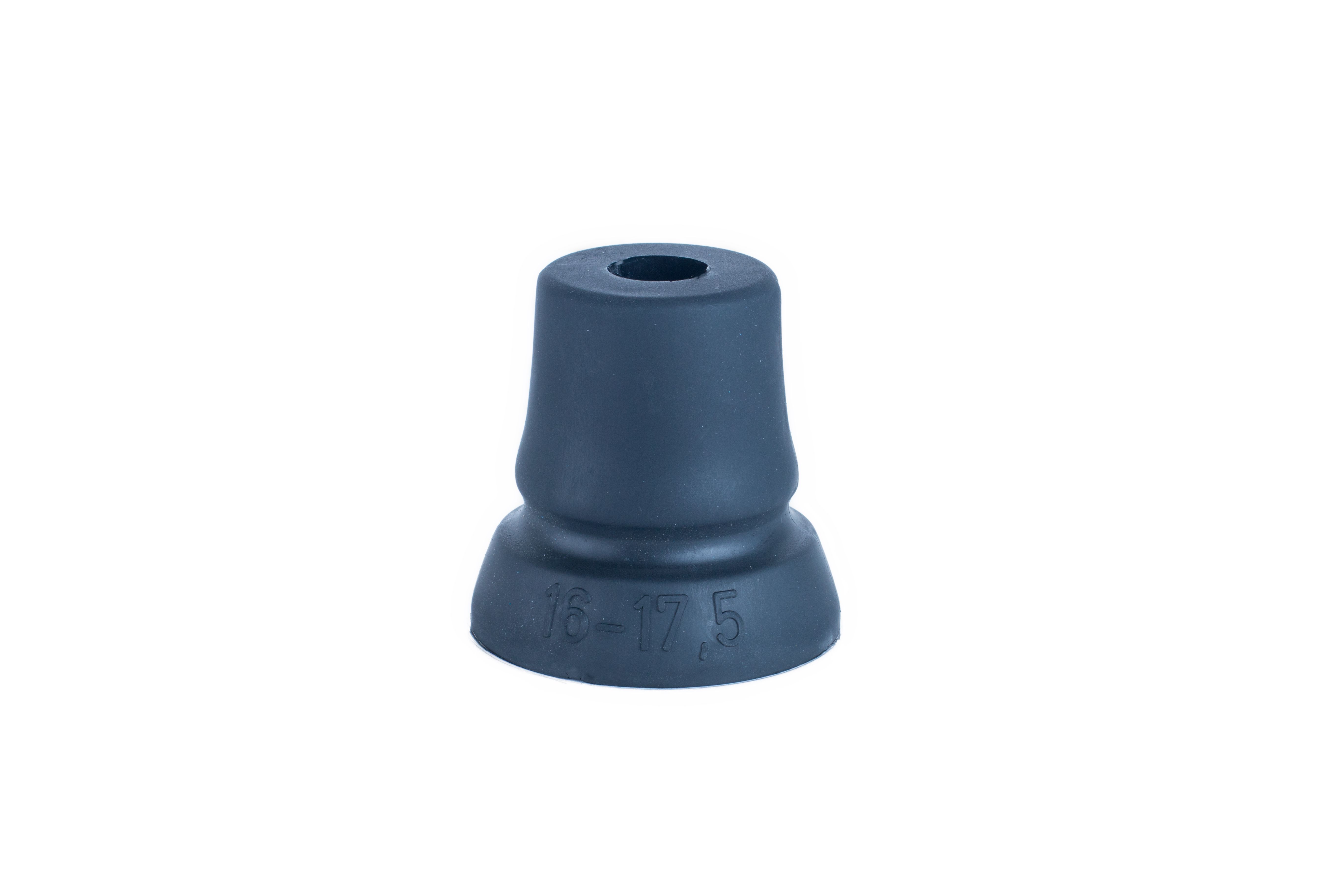 ANTIRUTSCH Anti-slip crutch capsule for walking aids and walking sticks with a tube diameter of 16-17.5 mm 1 St