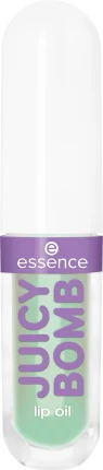 essence Lip oil Juicy Glow Juicy Bomb 04 Mint Magic, 2.4 ml