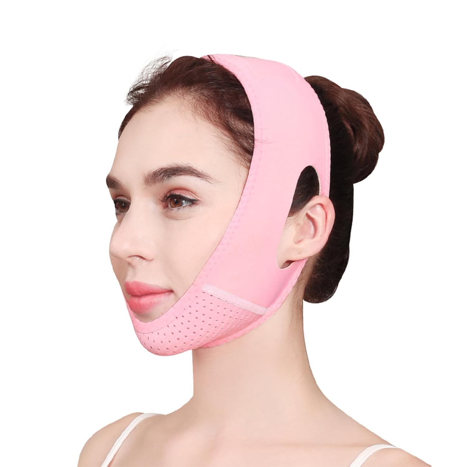 Sathychanpy V Face Masks, Reusable V-Line Mask, Double Chin Remover Lifting Mask, Face Slimming Strap, V-shaped Lifting Bandage, Face Lifting Strap for Firming and Contour