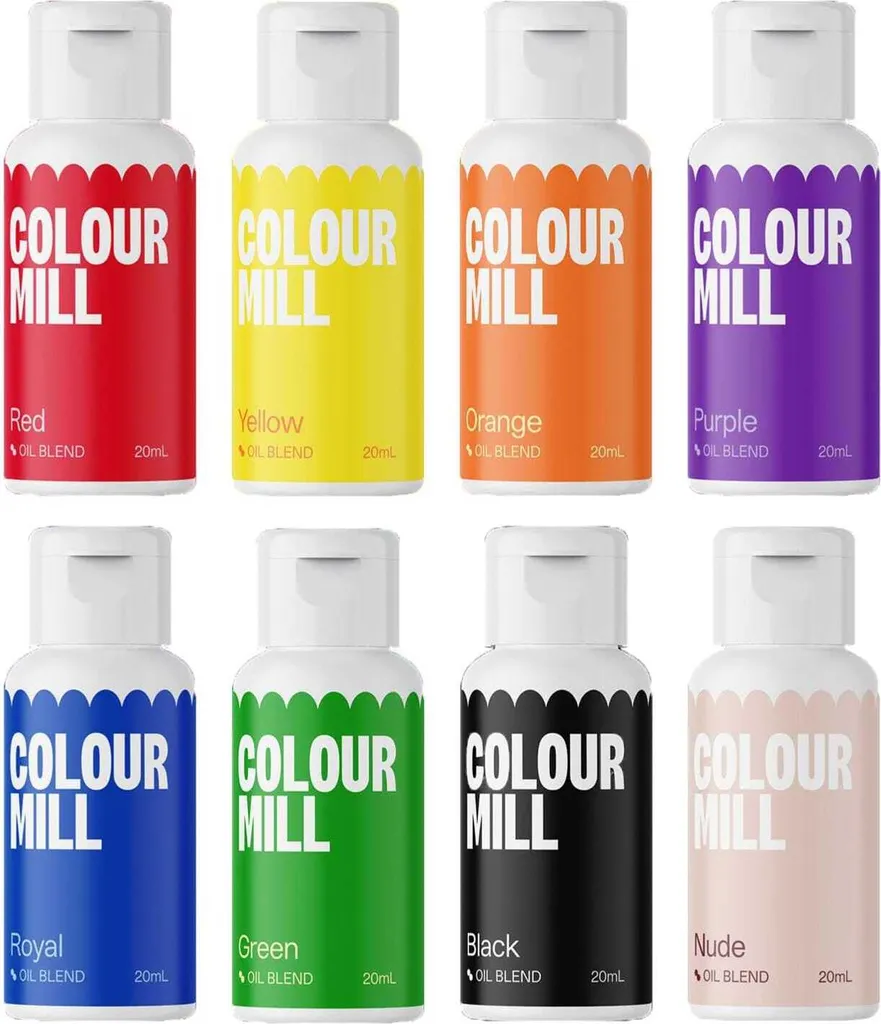 AOS Set | Color Mill Food Coloring Primary Set II 8x 20ml