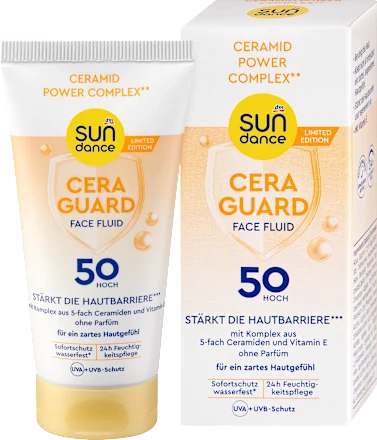 SUNDANCE Sunscreen facial fluid cera guard face fluid, SPF 50, 50 ml