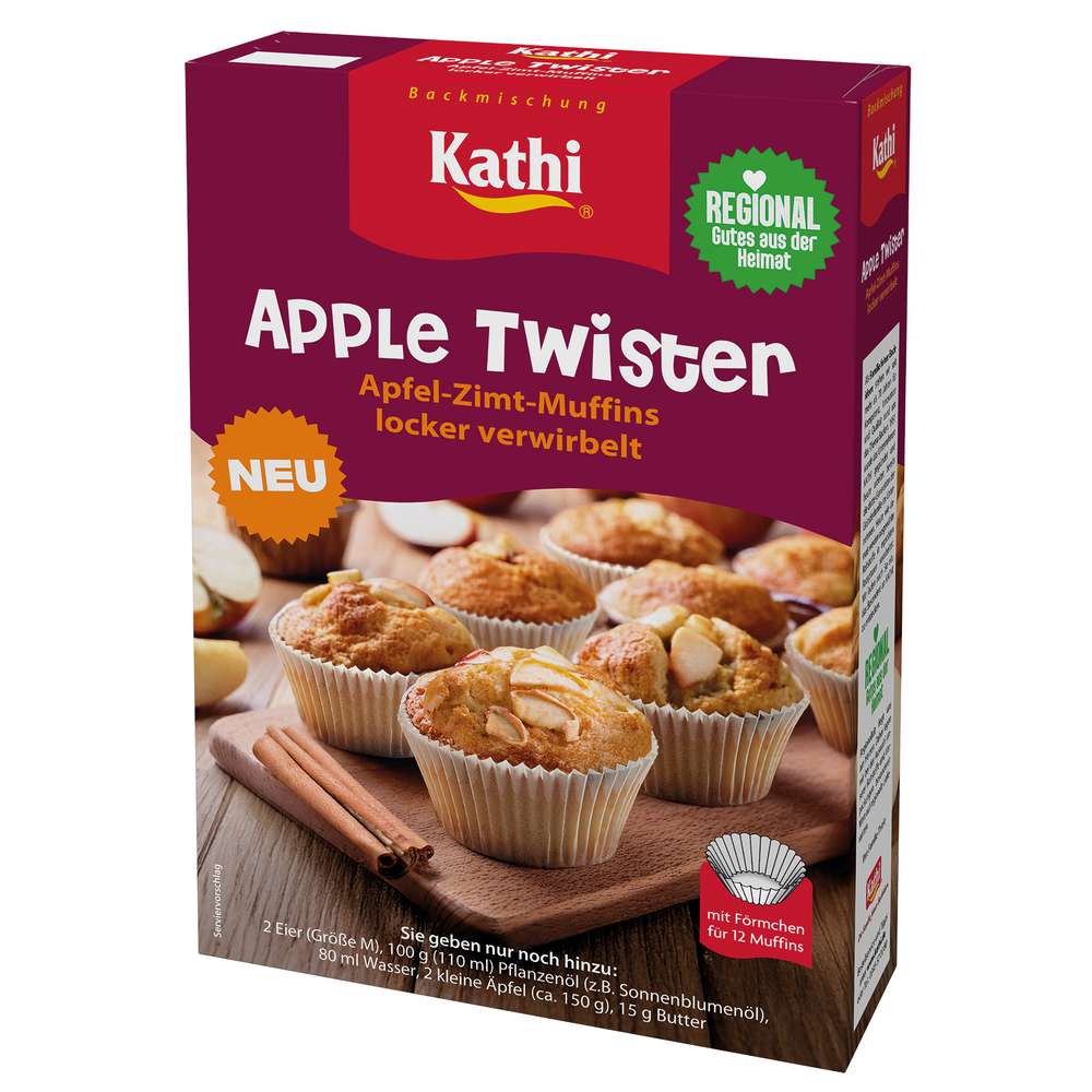 Kathi Apfel Zimt Muffins Backmischung