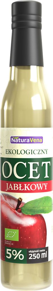NATURAVENA ORGANIC APPLE CIDER VINEGAR 5% 250 ml - NATURAVENA