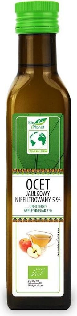 Biogo APPLE CIDER VINEGAR 5% UNFILTERED 250 ml - PLANET