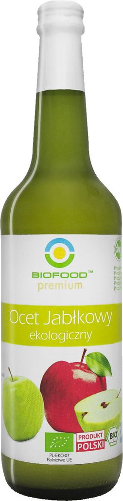 Biogo APPLE CIDER VINEGAR 5% UNFILTERED 700 ml - FOOD