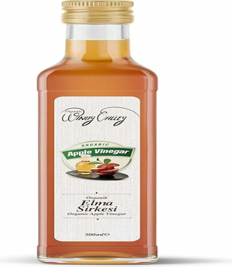 Organic Windy Valley Apple cider vinegar, apple/cider vinegar, ECOCERT certification, 500ml