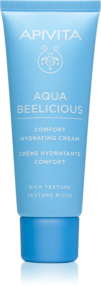 Apivita Aqua Beelicious Comfort Hydrating Cream Rich Nourishing Face Cream for Day and Night Moisturizing