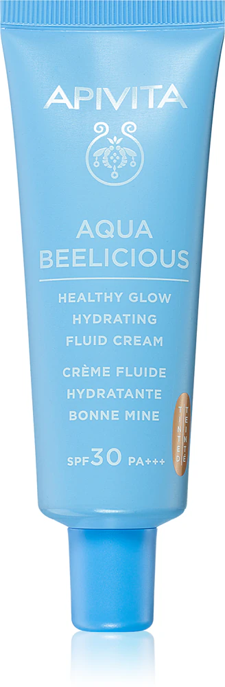 Apivita Aqua Beelicious Fluid SPF30 Tinted light tinted fluid for facial skin rejuvenation