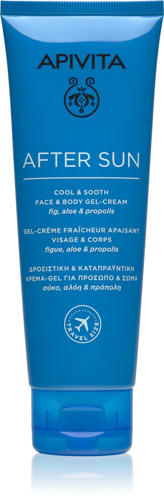 Apivita Bee Sun Safe After Sun Cool & Sooth Face & Body Gel-Cream after sunbathing