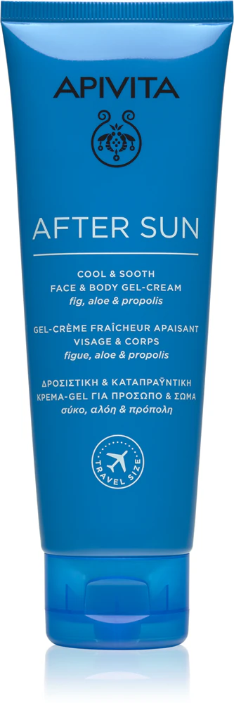 Apivita Bee Sun Safe After Sun Cool & Sooth Face & Body Gel-Cream after sunbathing, 200 ml