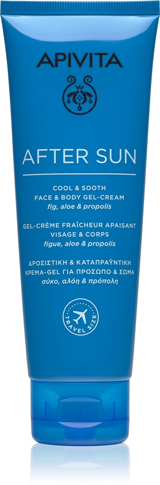 Apivita Bee Sun Safe After Sun Cool & Sooth Face & Body Gel-Cream after sunbathing 100 ml