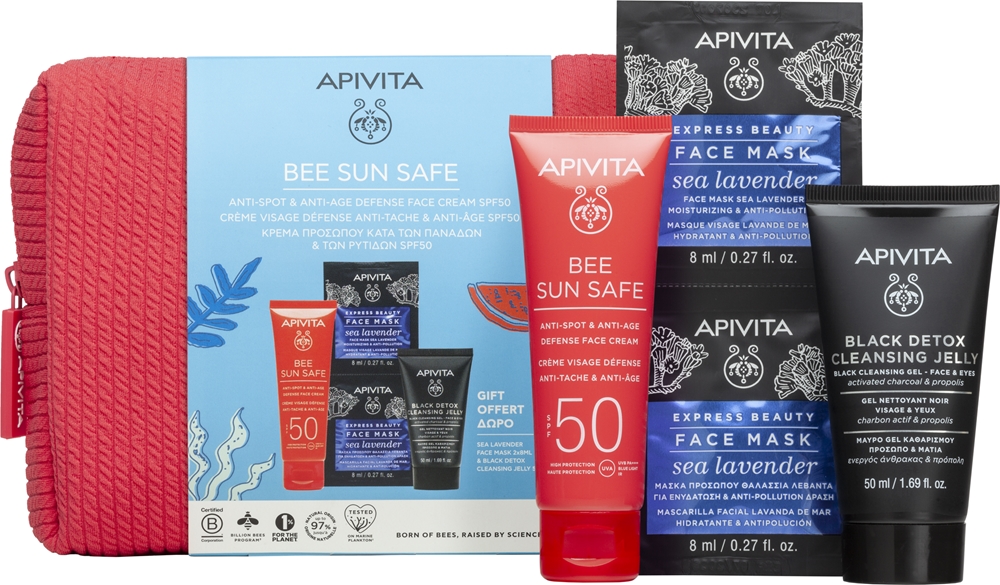 Apivita Bee Sun Safe Anti-Spot and Anti-Age Gift Set SPF 50