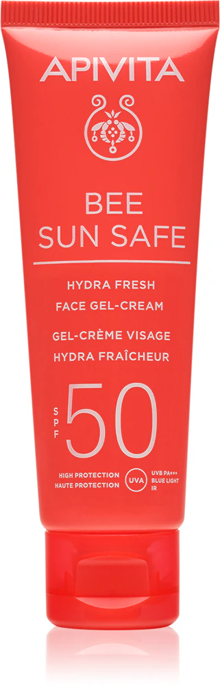 Apivita Bee Sun Safe Hydra Face SPF50 moisturizing gel cream SPF 50