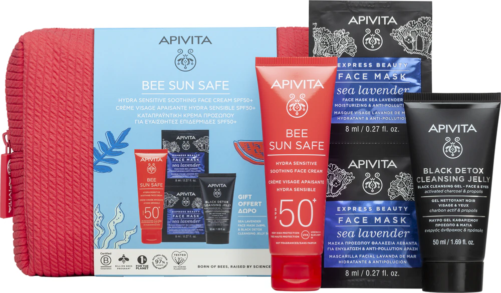 Apivita Bee Sun Safe Hydra Sensitive Gift Set SPF 50+