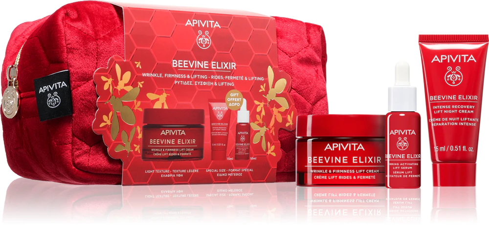 Apivita Beevine Elixir (Light Texture) Christmas Gift Set (Anti-Wrinkle)