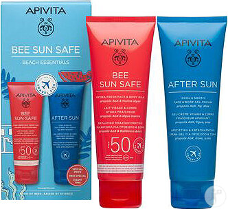 Apivita Gift Set Bee Sun Safe Beach Essentials 2 Products