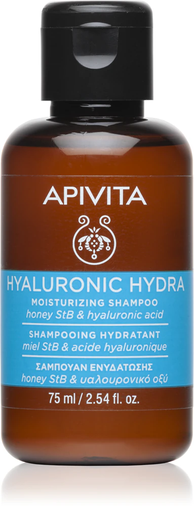 Apivita Hyaluronic Hydra Moisturizing Shampoo hydrating shampoo 75 ml