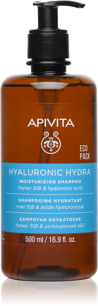 Apivita Hyaluronic Hydra Moisturizing Shampoo hydrating shampoo 500 ml