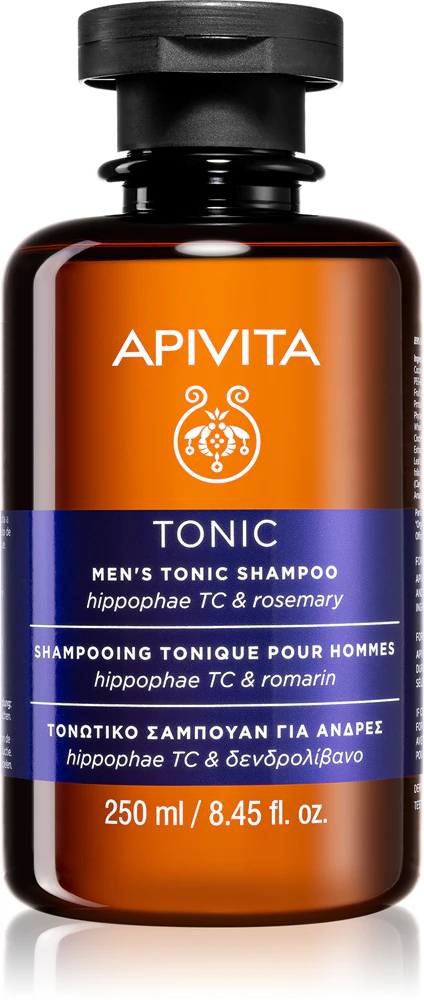 Apivita Mens Tonic Shampoo Rosemary Shampoo against hair loss