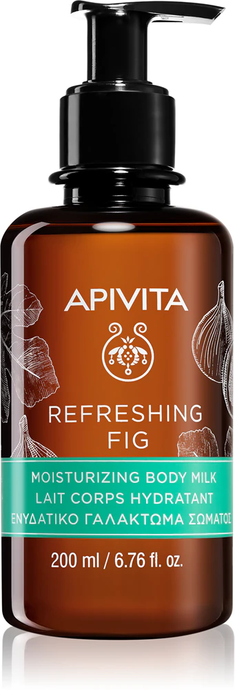 Apivita Refreshing Fig Moisturizing Body Milk moisturizing body lotion