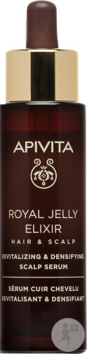 Apivita Royal Jelly Elixir Scalp Serum with Pipette, 50ml Bottle 50 ml