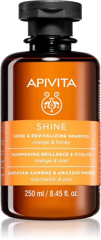 Apivita Shine and Revitalizing Shampoo revitalizing shampoo for more shine and strength of the hair