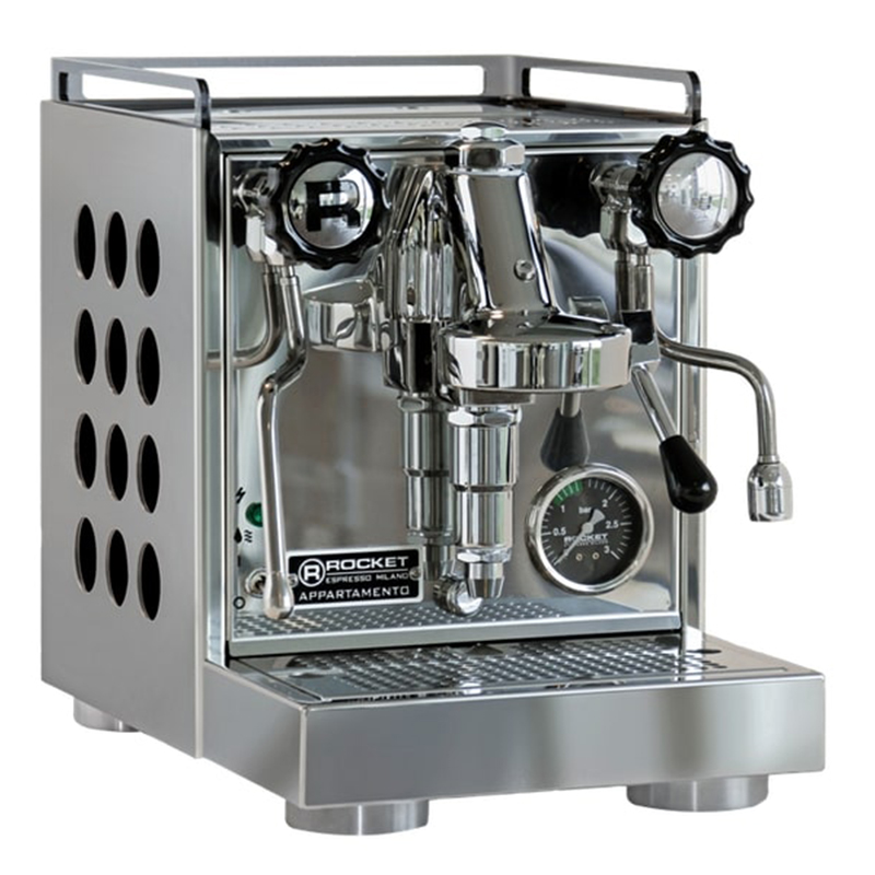Rocket Espresso Apartment Inox Black