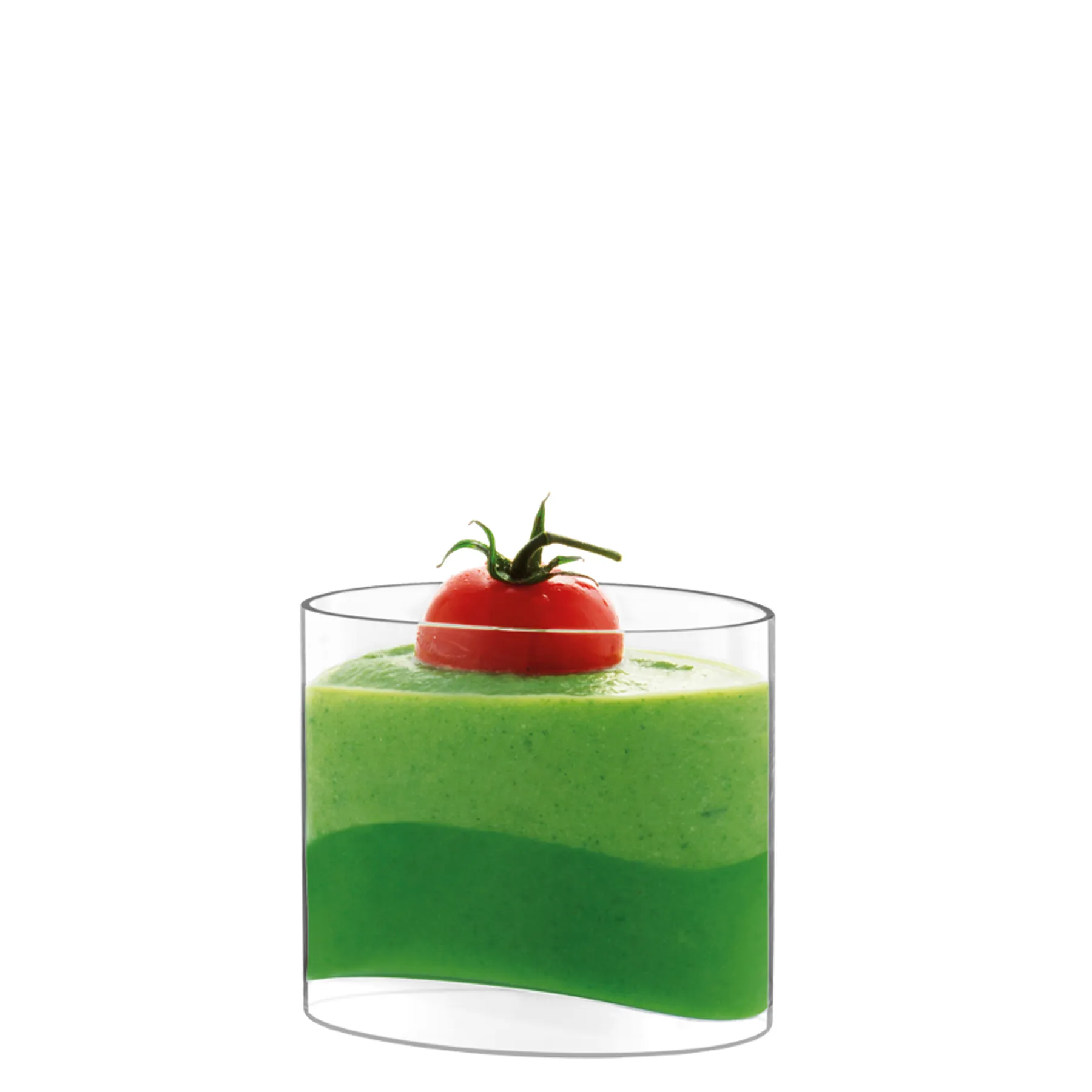 Appetizer Ovale 13 cl, contents: 130 ml, D: 72 x 52 mm, H: 60 mm, 24 sets