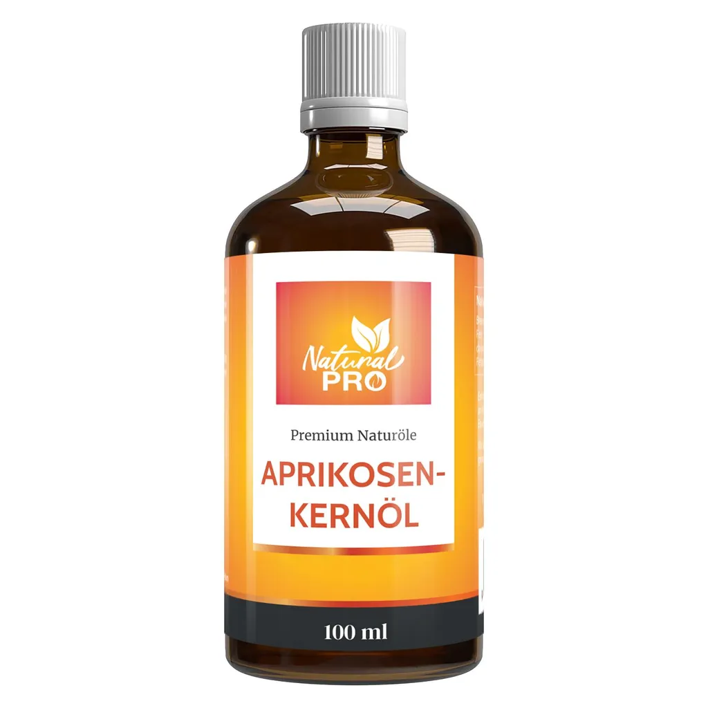 Delta7 Cold-pressed apricot kernel oil | PURE & HIGHLY DOSED for up to 20 ml daily, 100 ml