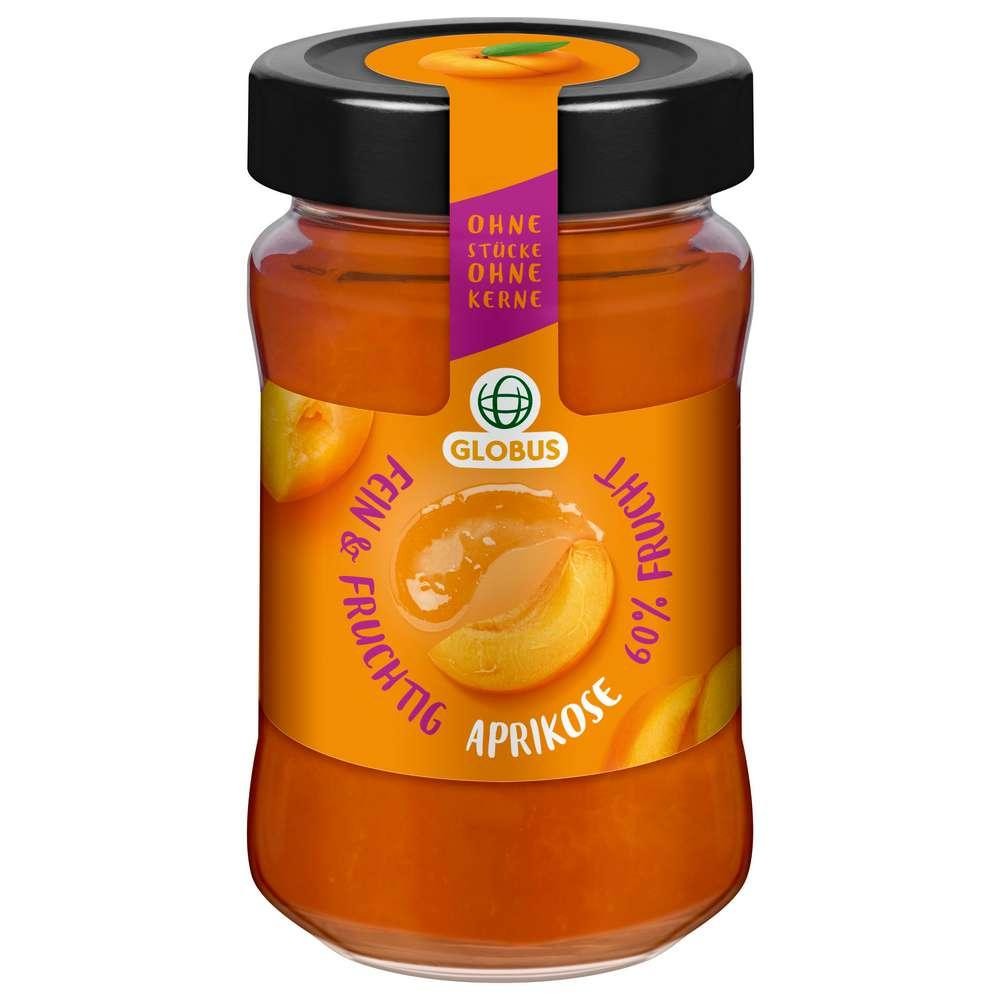 GLOBUS Apricot jam, strained