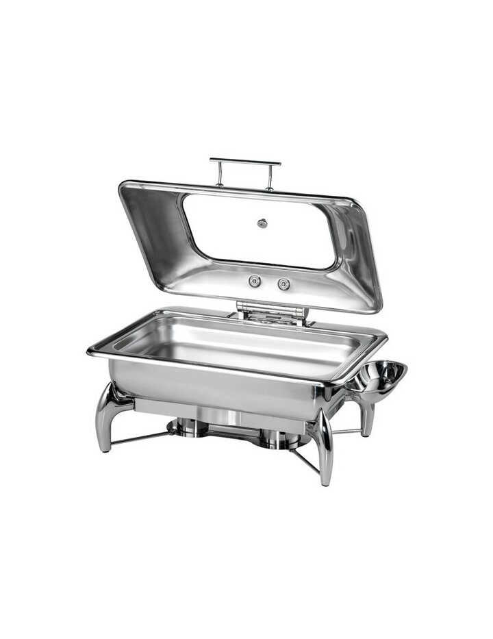 Aps Chafing Dish Globegn 1/1-66,5 X 44 Cm, H: 34 Cm Glass Lid