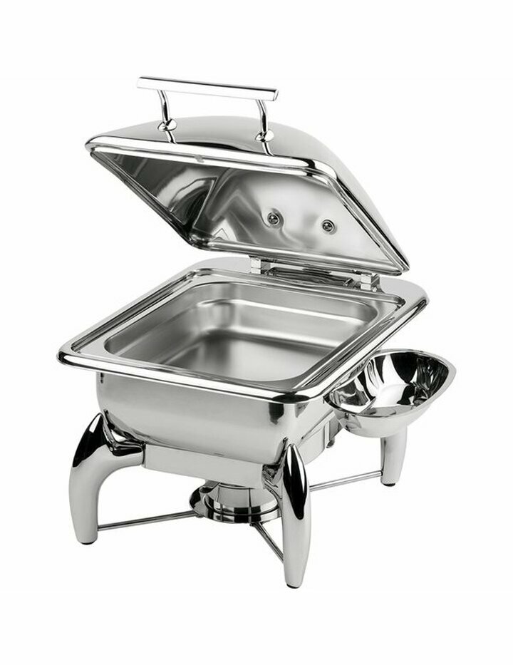 Aps Chafing Dish Gn 2/3 Globe-44 X 41 Cm, H: 34 Cm Glass Lid