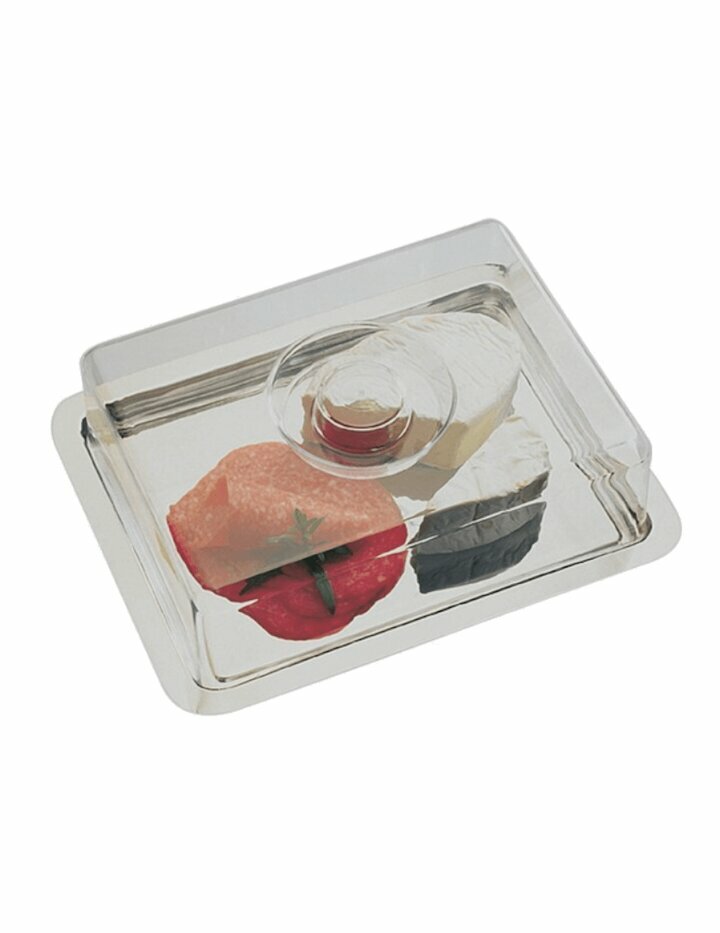 Aps Plastic Hood Made Of Ps, - 21,6 X 16,2 Cm, H: 7 Cm - Set Of 2