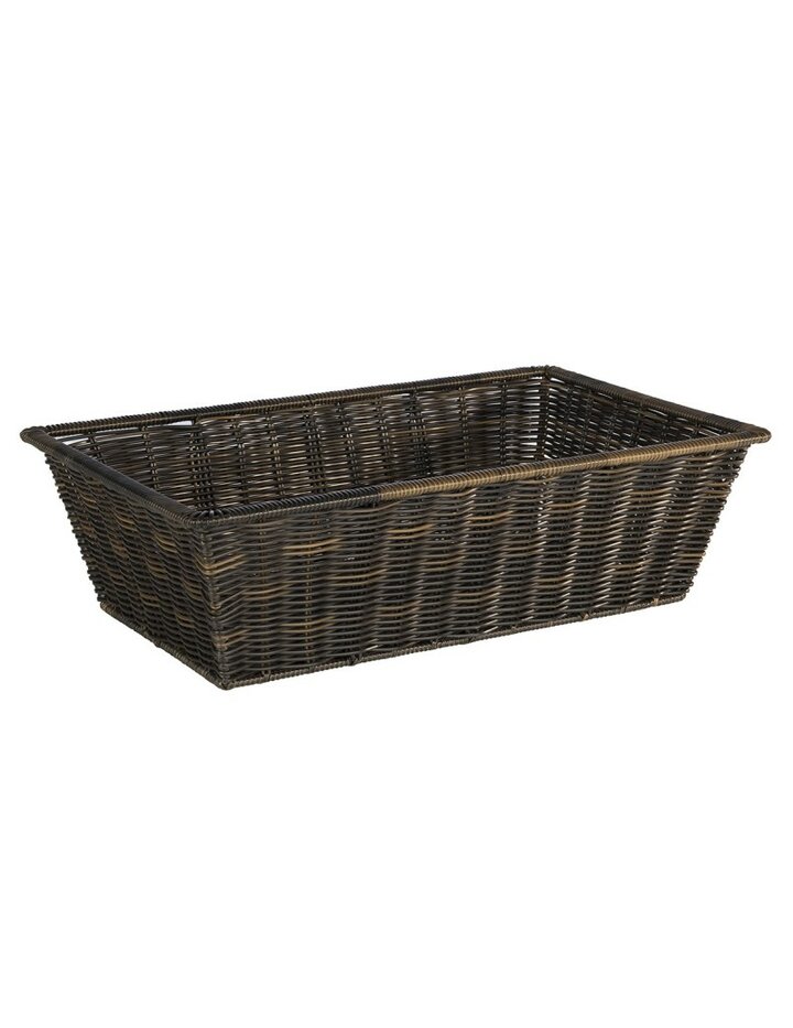 Aps Gn 1/1 Basket-Superstrong-53 X 32,5 Cm, H: 15 Cm, Black
