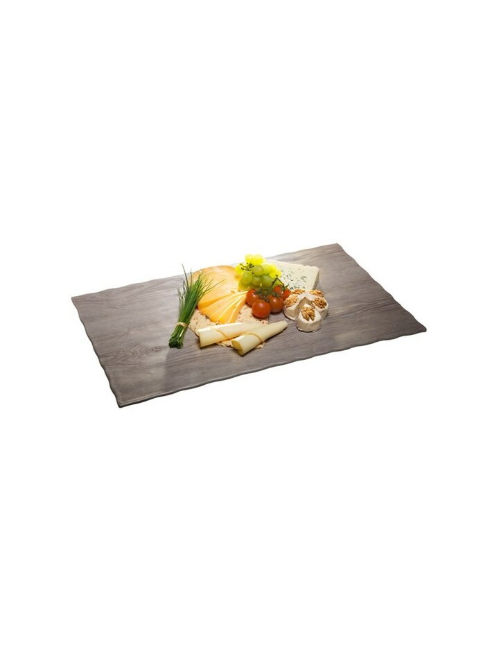 Aps Gn 1/1 Tray Driftwood-53 X 32.5 Cm, H: 1.5 Cm