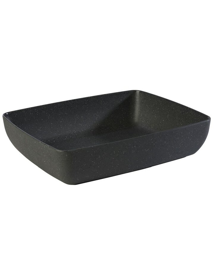 Aps Gn 1/2 Bowl Frida Stone-32.5 X 26.5 Cm, H: 7.5 Cm