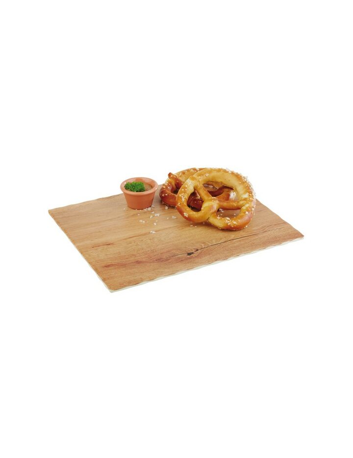 Aps Gn 1/2 Tray Oak Light-32.5 X 26.5 Cm, H: 1.5 Cm