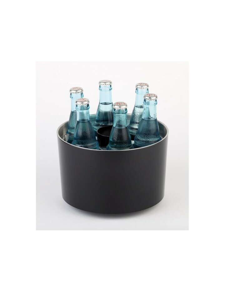 Aps Conference Cooler-Ø 23 Cm, H: 15 Cm, Black