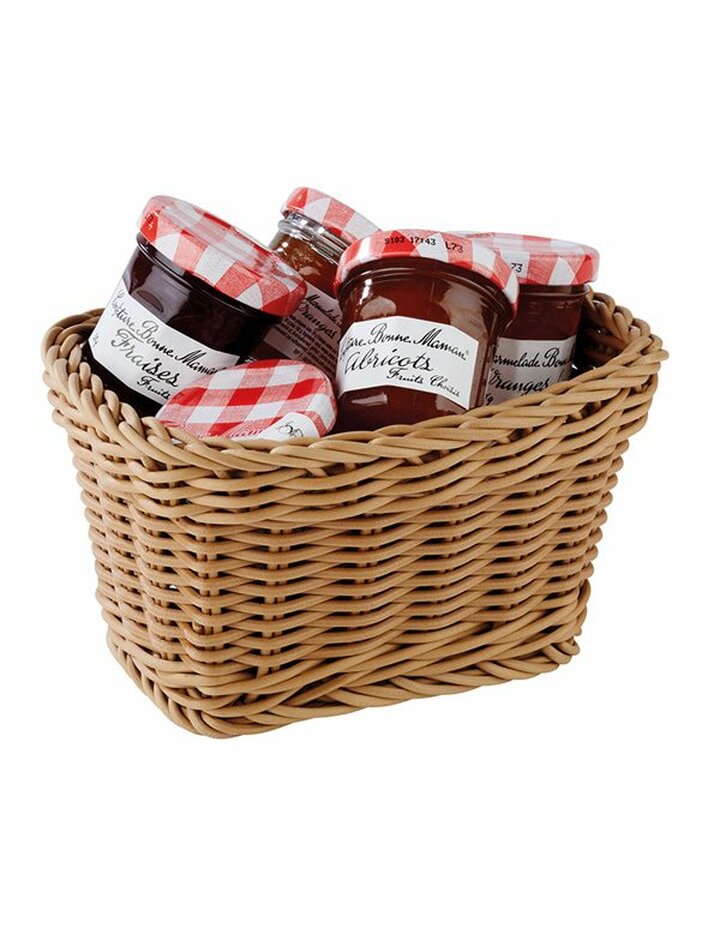 Aps Basket, Rectangular-17 X 11 Cm, H: 9 Cm-Set Of 6