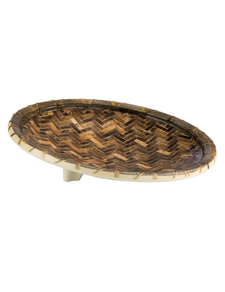 Aps Bowl / Plate Hanoi-Ø 25,5 Cm, H: 3 / 6,5 Cm
