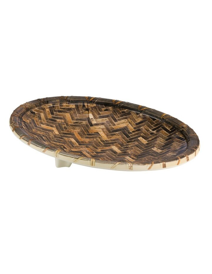 Aps Bowl / Plate Hanoi-Ø 35,5 Cm, H: 4 / 9 Cm