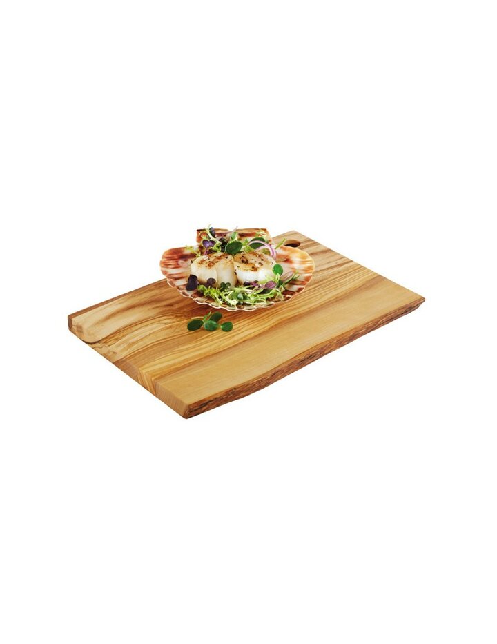 Aps Serving Board Olive-25 X 17 Cm, H: 1,5 Cm - Set Of 2
