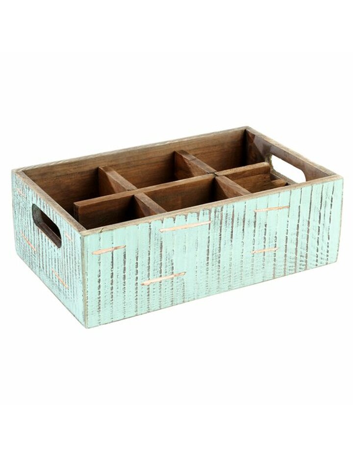 Aps Table Caddy-Vintage-27 X 17 Cm, H: 10 Cm - Set Of 2