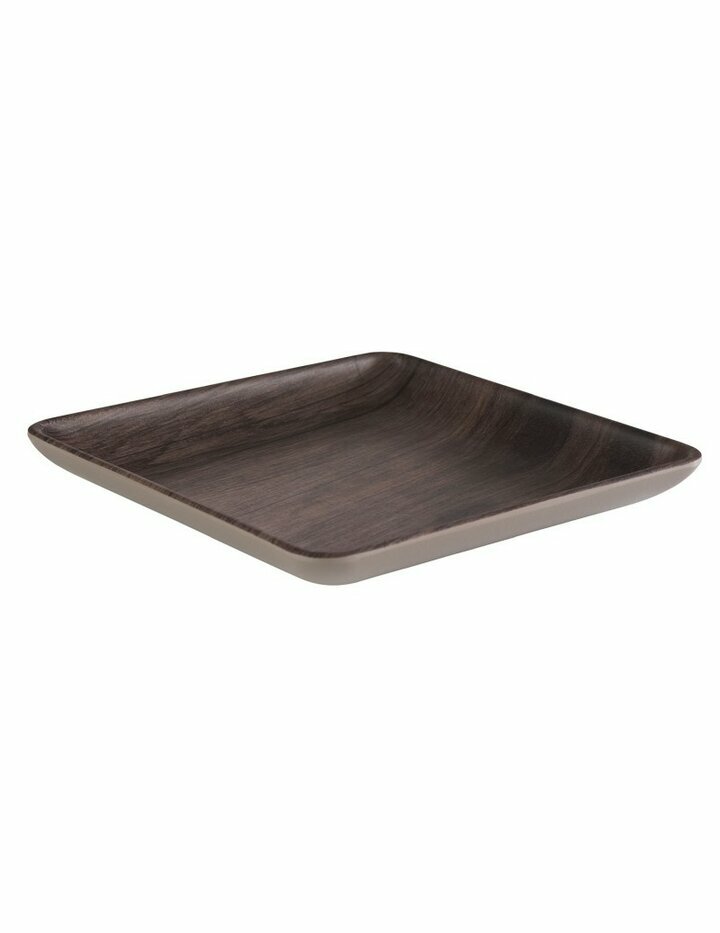 Aps Tray Oak-20 X 20 Cm, H: 2.5 Cm-Set Of 6