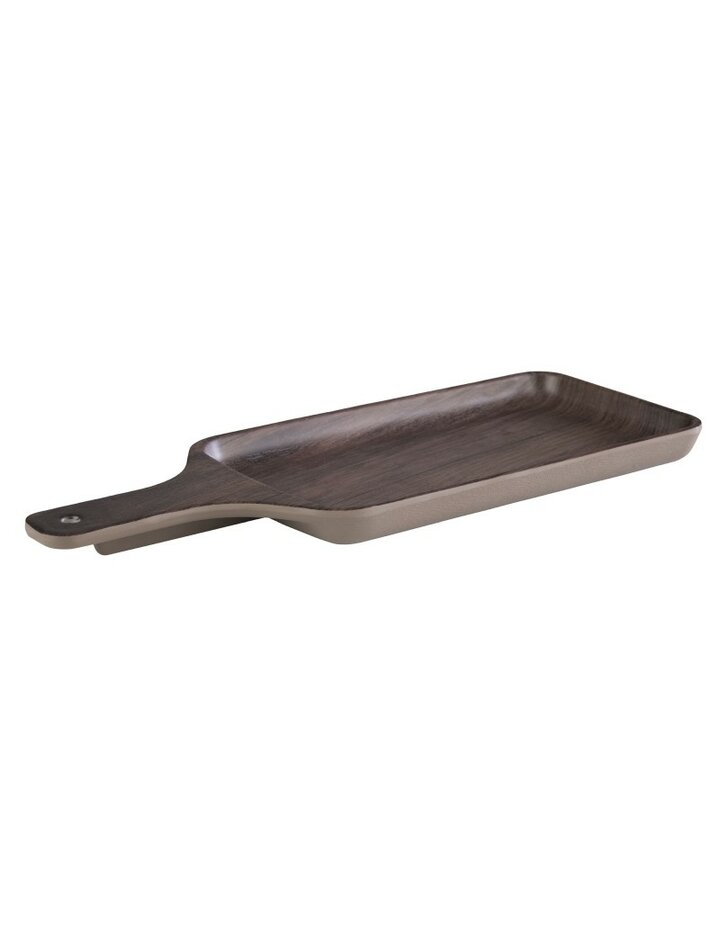 Aps Tray Oak-22 X 12 Cm, H: 2 Cm-Set Of 6